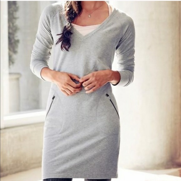 Athleta Dresses & Skirts - COPY - {Athleta} Enchanted Sweatshirt Dress
